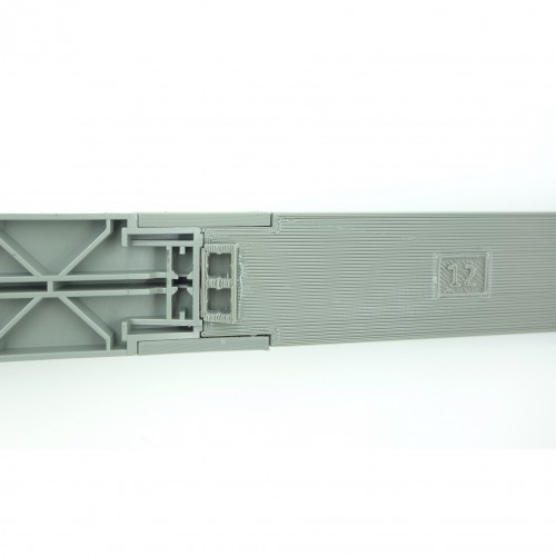 Monorail Short Ramp Extension - Light Gray Monorail Short Ramp Extension - Light Gray